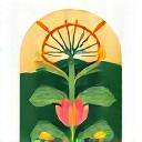 Icon representing a local flower farm.